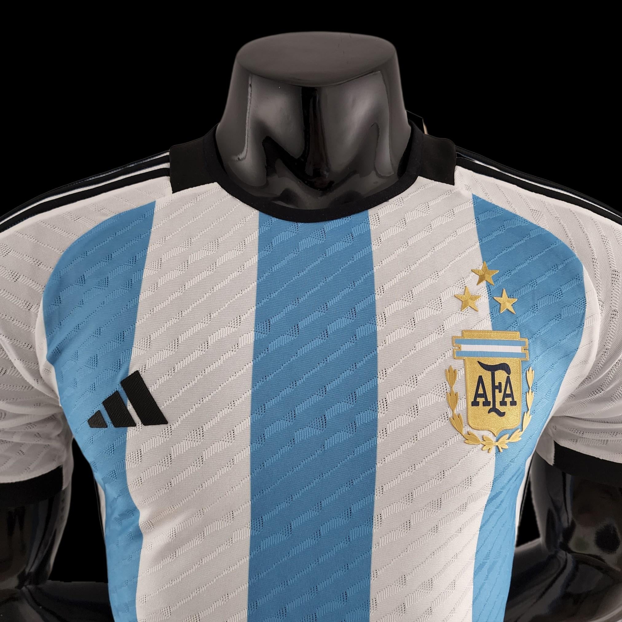 Argentina Copa del Mundo Camiseta 2022 - Version Jugador