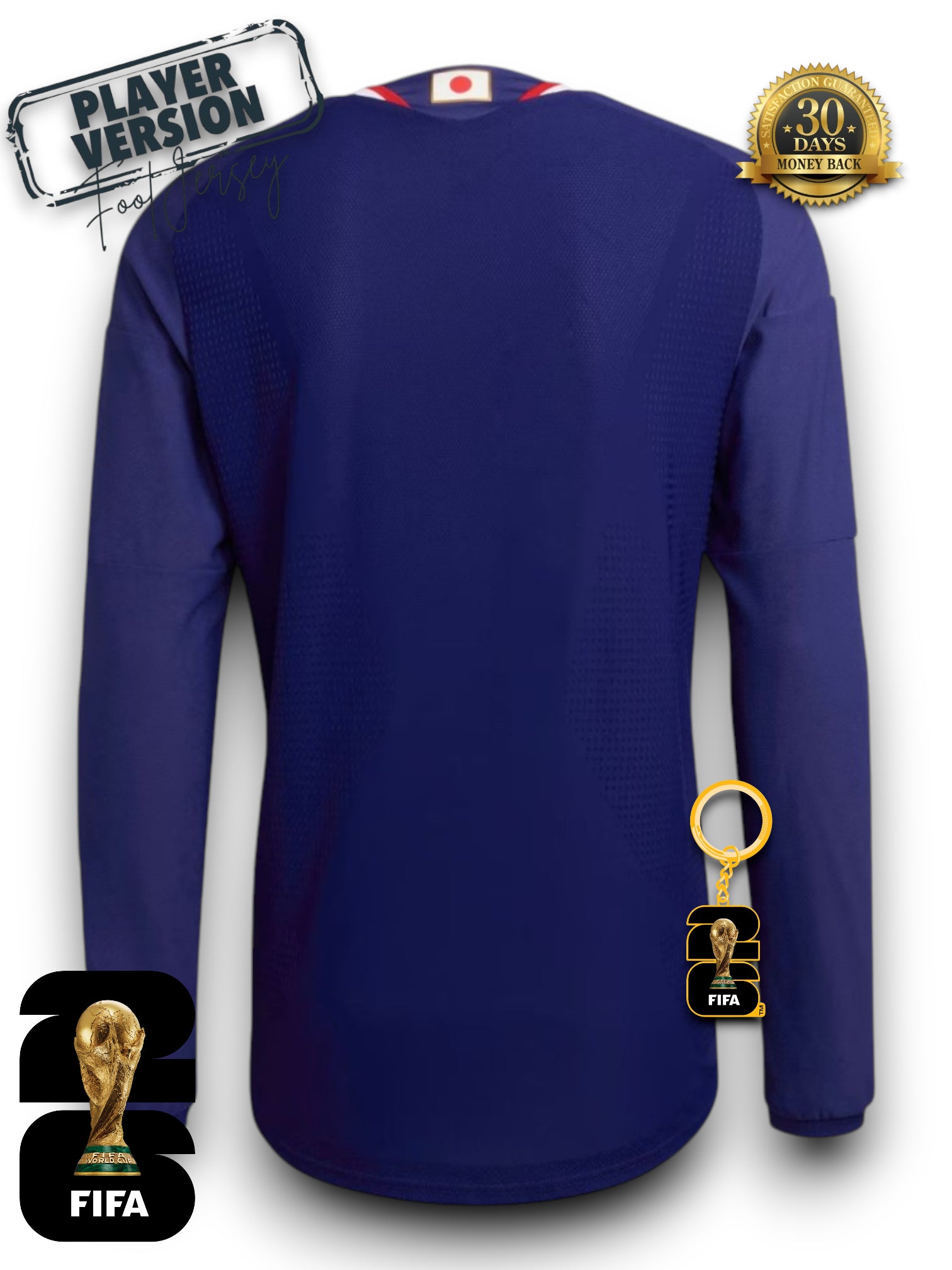 Japan World Cup 2026 Jersey Player Version - Long Sleeve