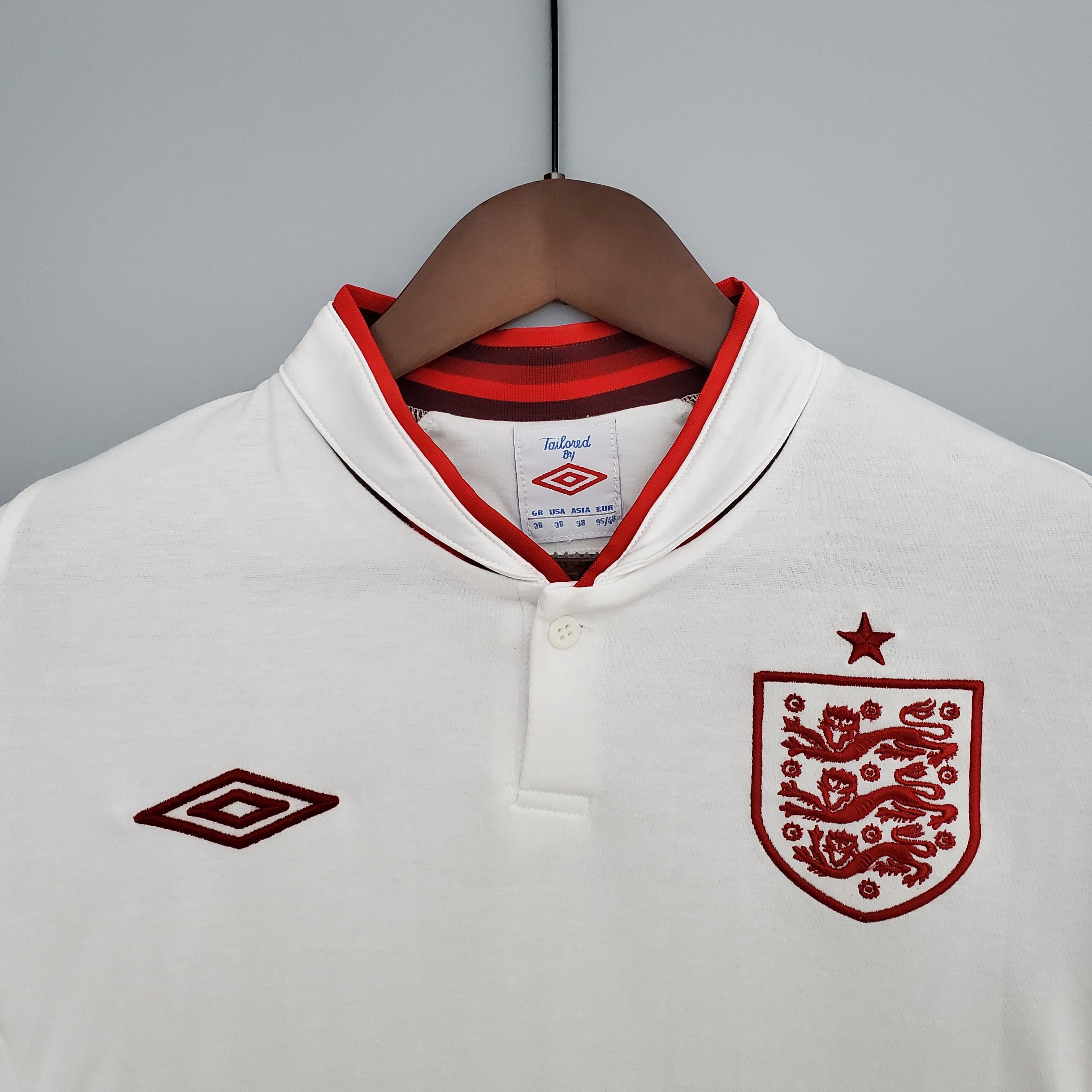 England Retro Home Jersey 2012