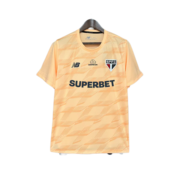 Sao Paulo 24/25 Training Jersey - Beige - All Sponsors - Fan Version