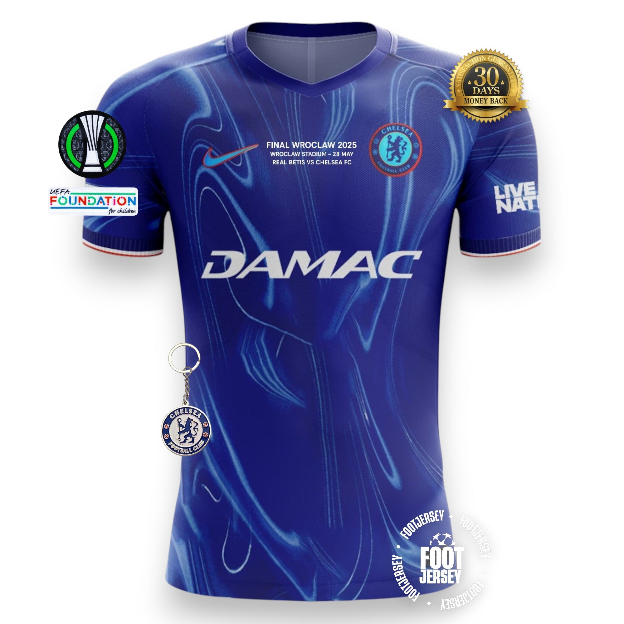 Chelsea Jersey Home 2024/25 - Player Version - Final UECL