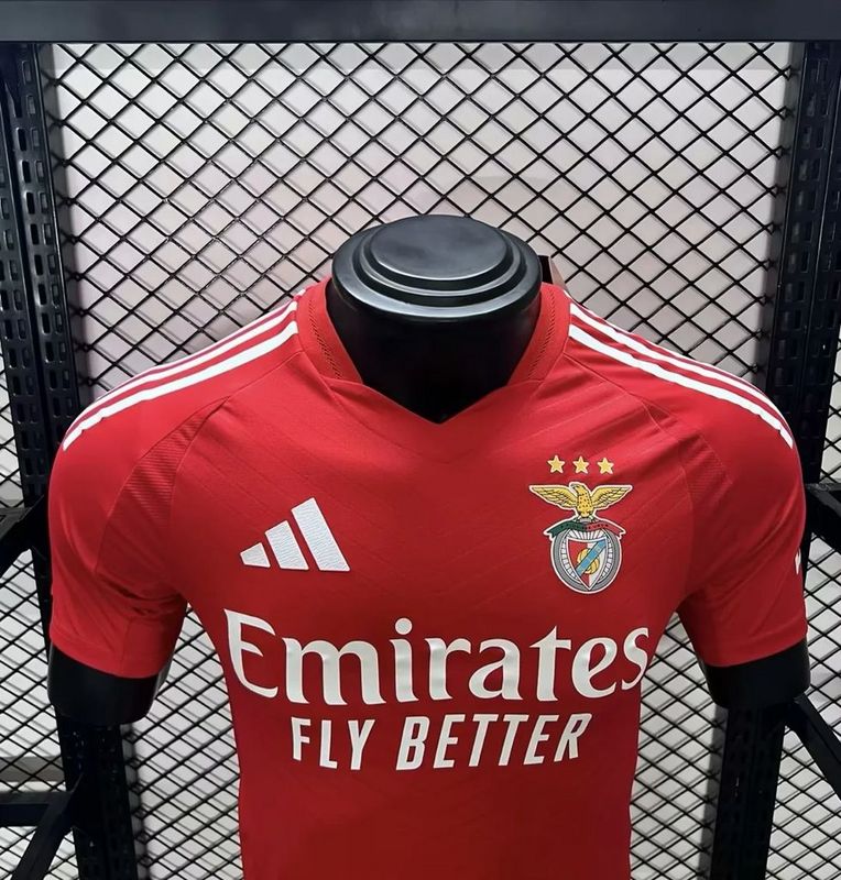Benfica Home Player Jersey 2024/2025