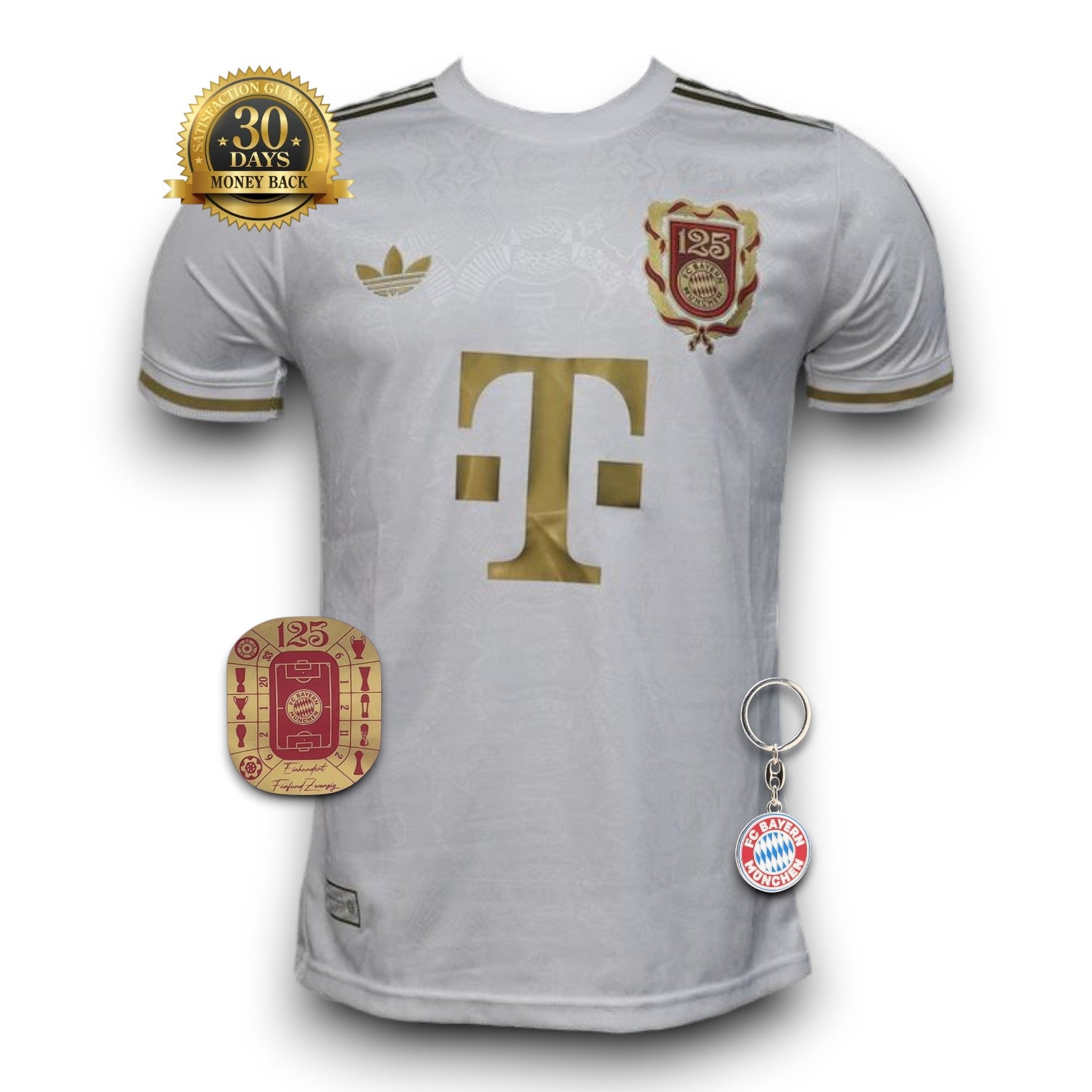 Bayern Munich Jersey 125th Anniversary White