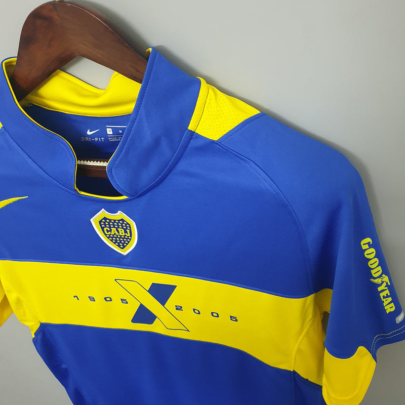 Boca Juniors 2005 Home Jersey - Retro Version