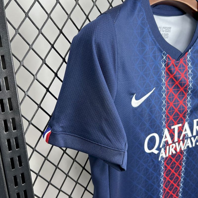 Kids Paris Saint Germain Home Kit 2025/26
