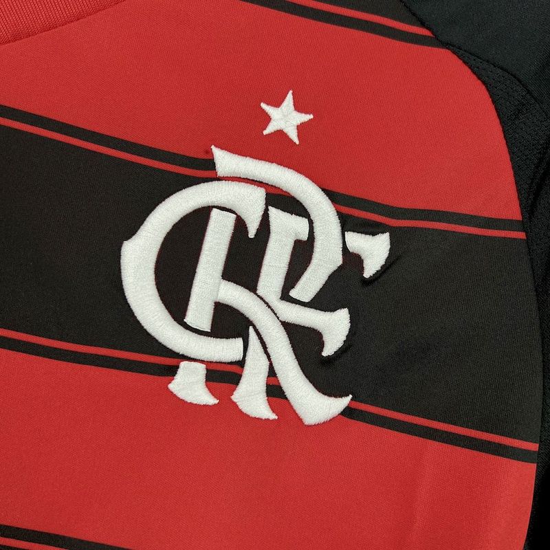 Camisa Flamengo Home Manga Longa 2025/26