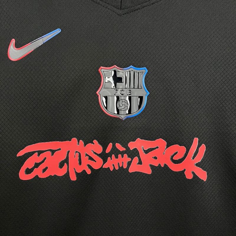 Kids Barcelona Away Kit X Travis Scott