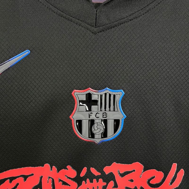 Kids Barcelona Away Kit X Travis Scott