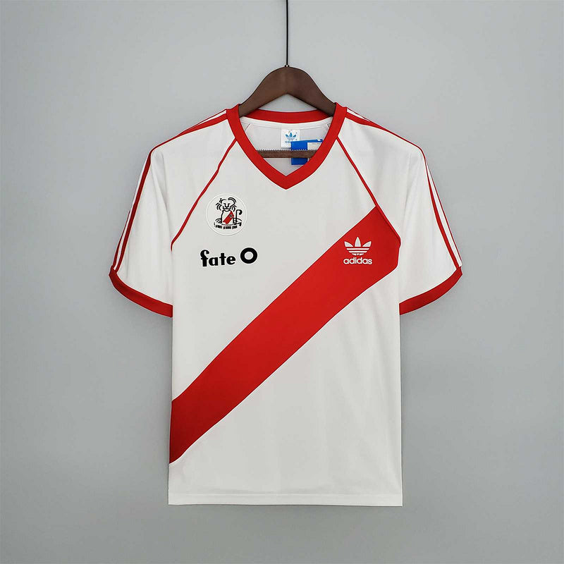 River Plate 1986 Home Jersey - Retro Version