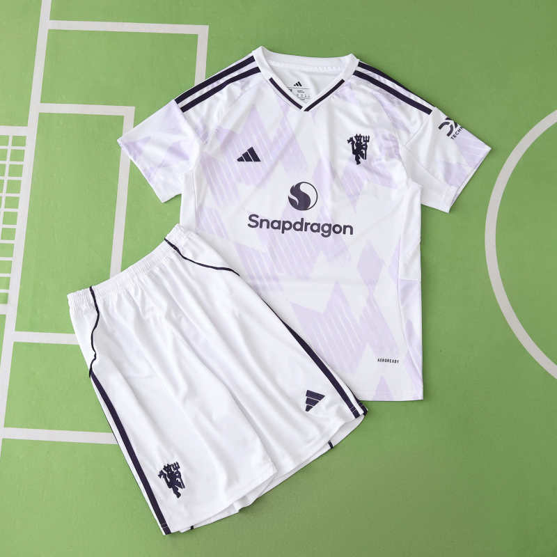 Kids Manchester United Away Kit 2025/26