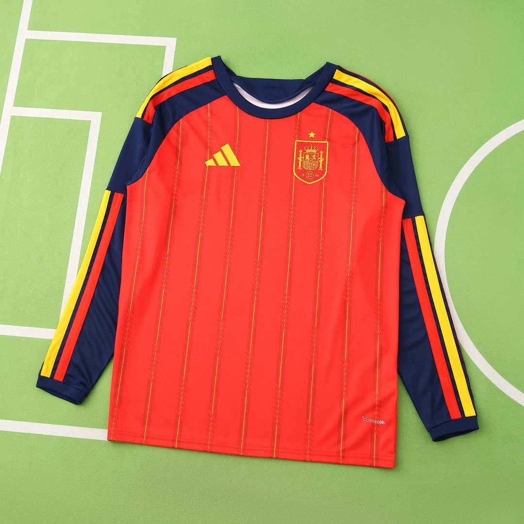 Spain World Cup 2026 Jersey - Long Sleeve