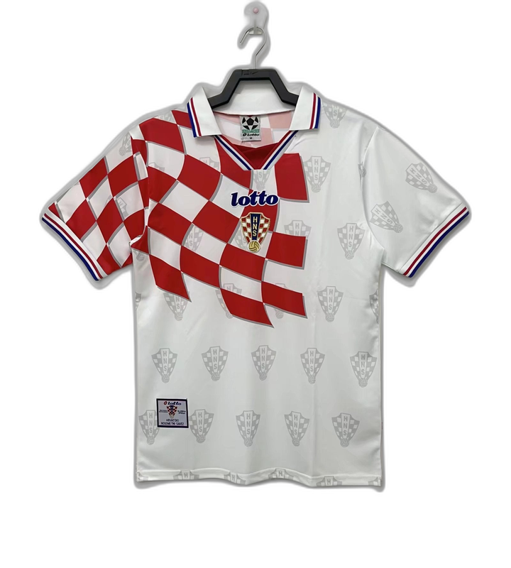 Croatia 1998 World Cup I Home Jersey - Retro Version
