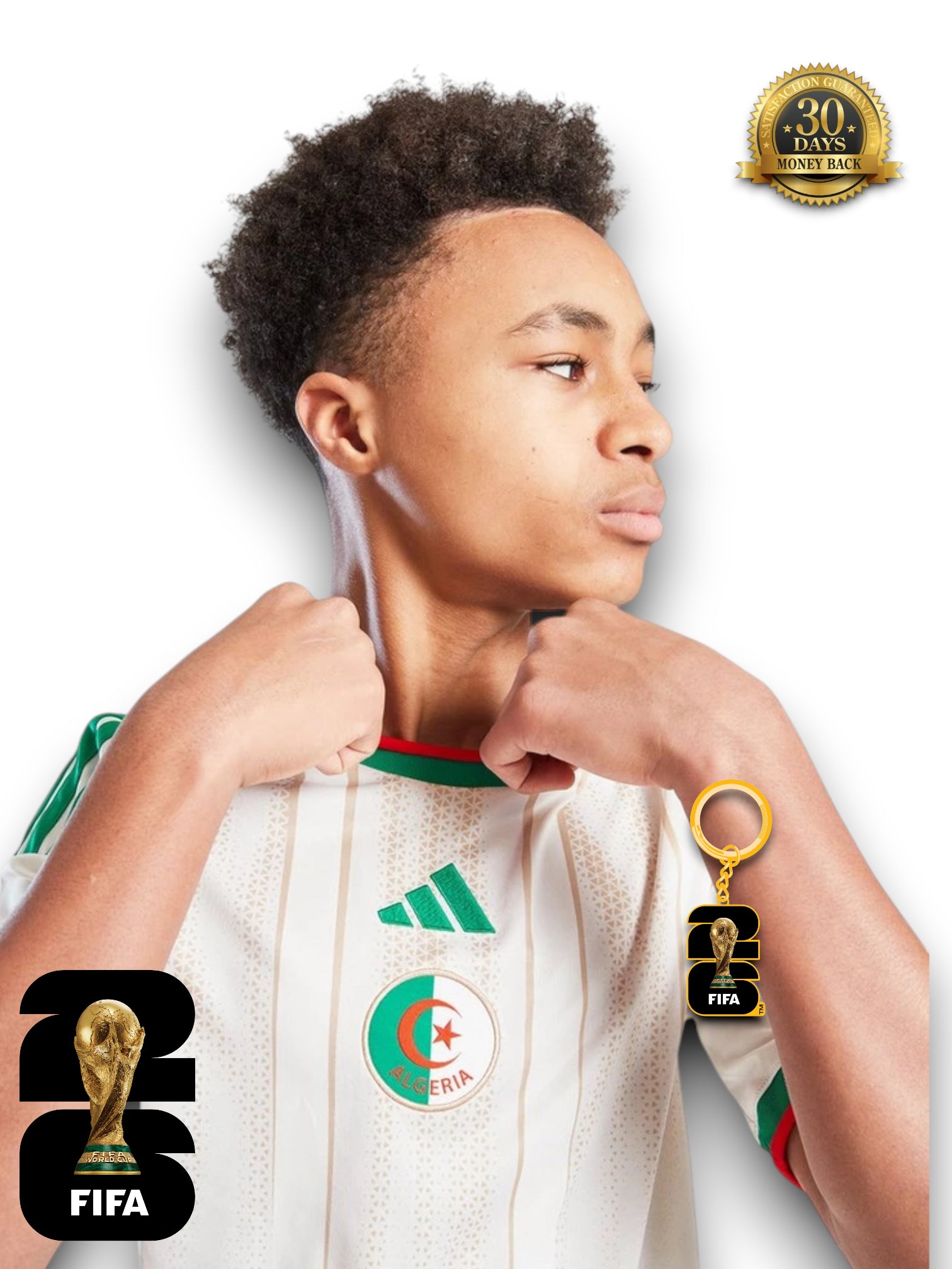 Kit Kids Algeria World Cup 2026 Jersey