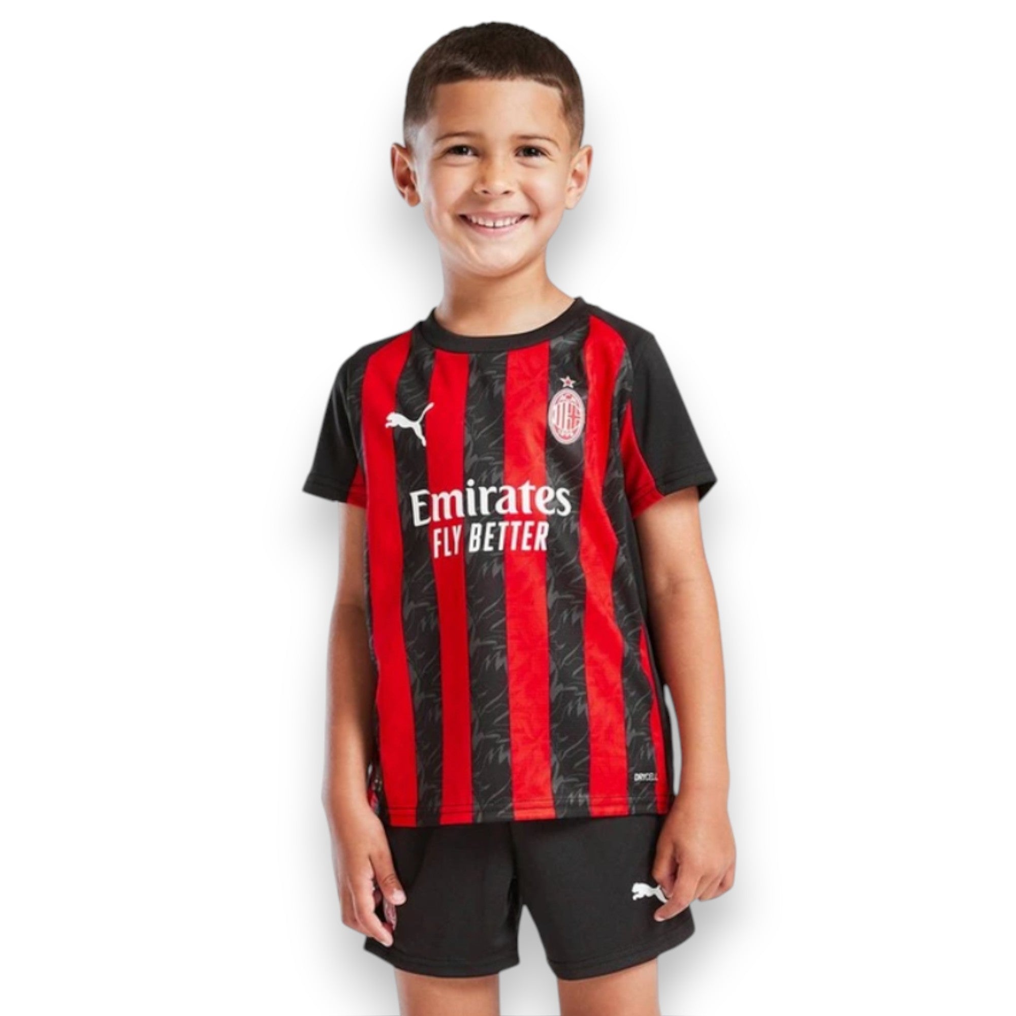 Kids AC Milan Home Kit 2025/26