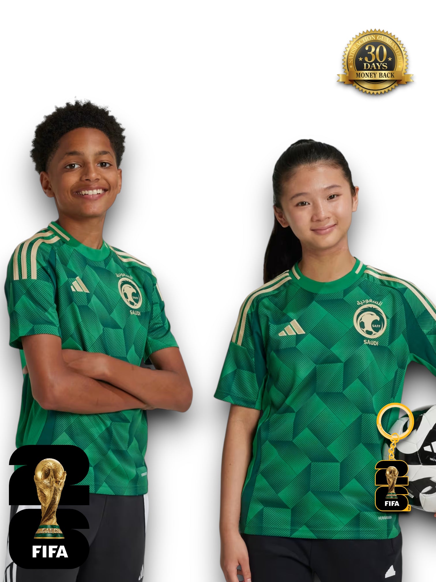 Kit Kids Saudi Arabia World Cup 2026 Jersey