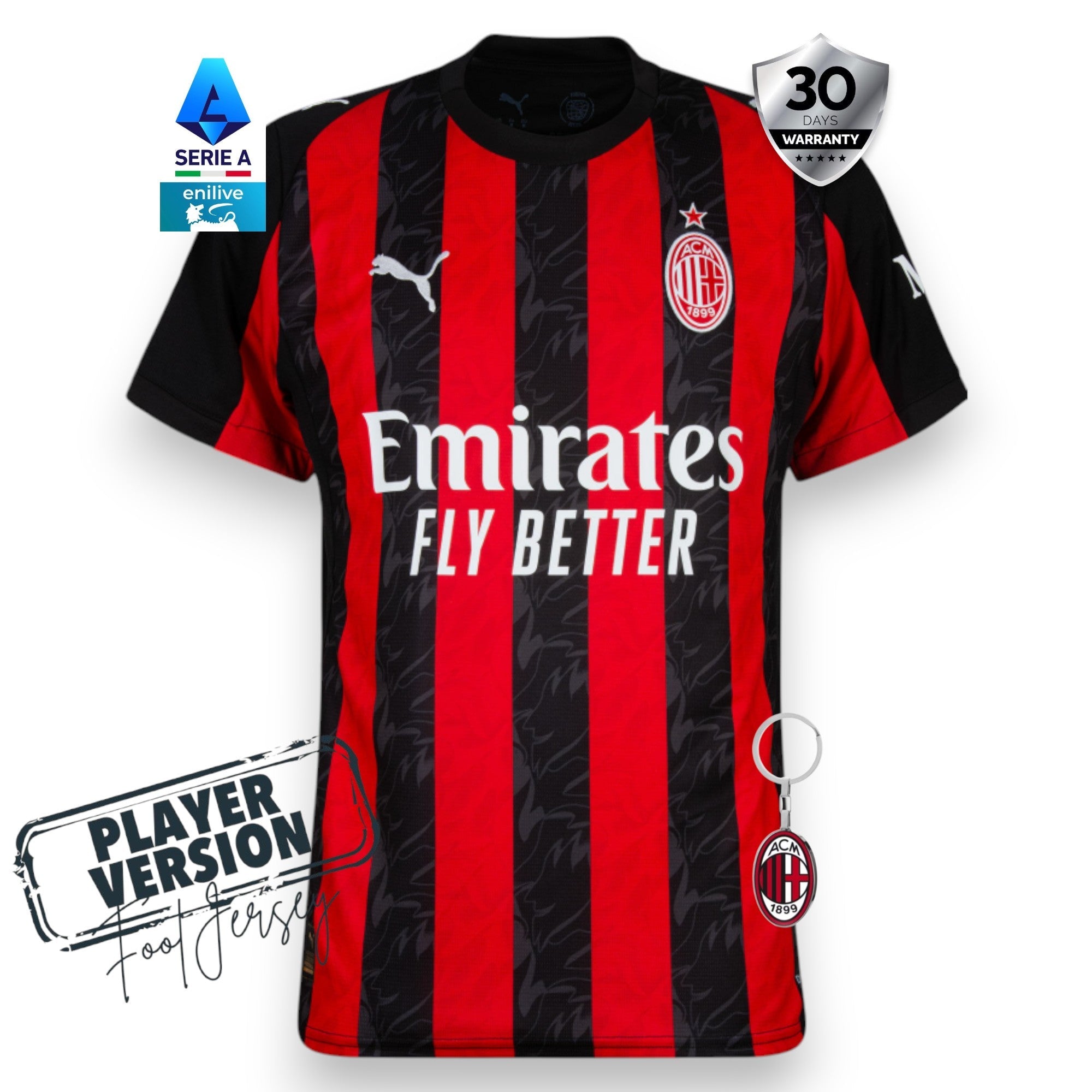 AC Milan Home Jersey 2025/26 - Player Version