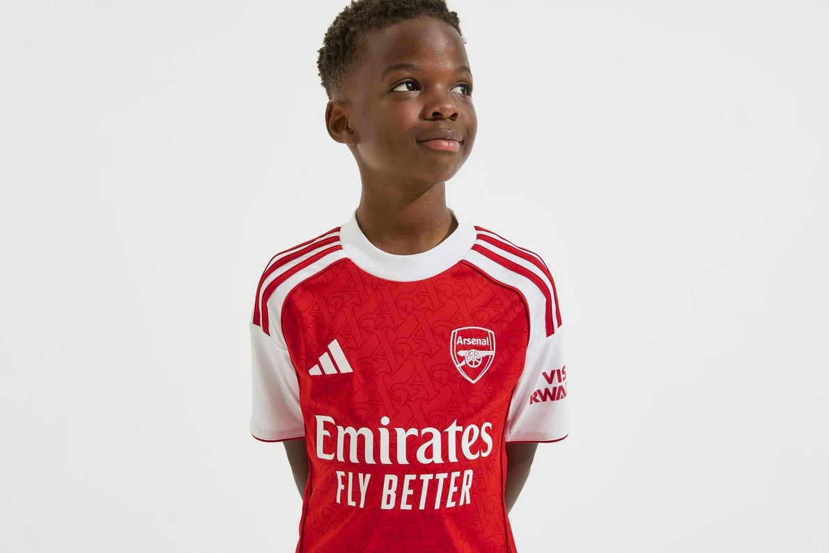Kids Arsenal Home Kit 2025/26
