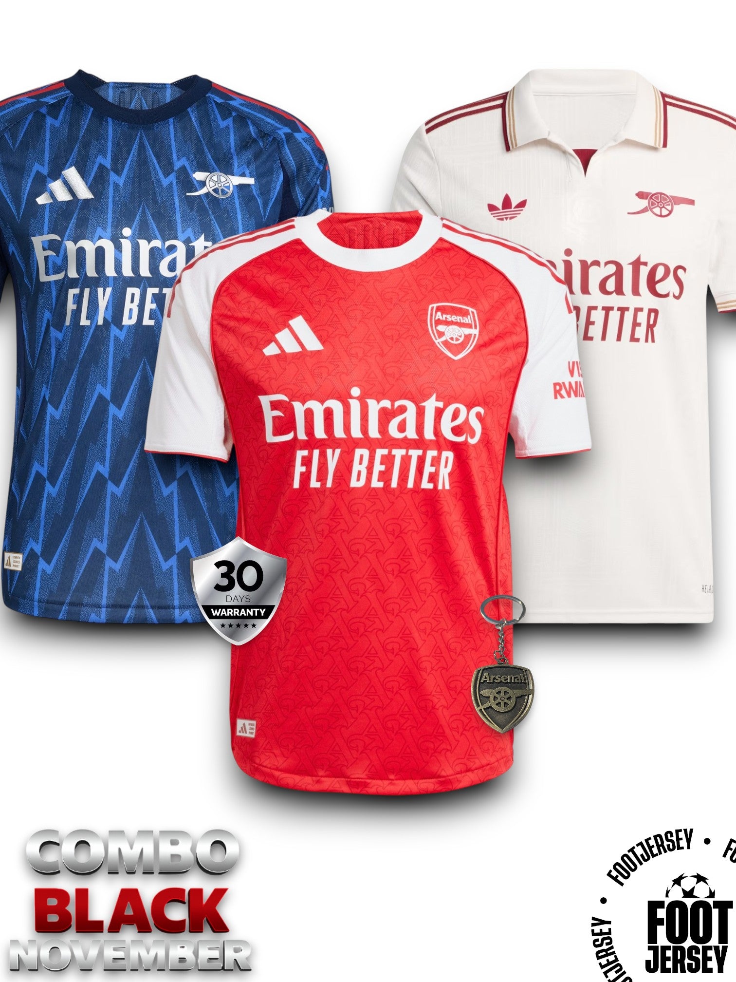 COMBO Arsenal 2025/26 - BLACK NOVEMBER