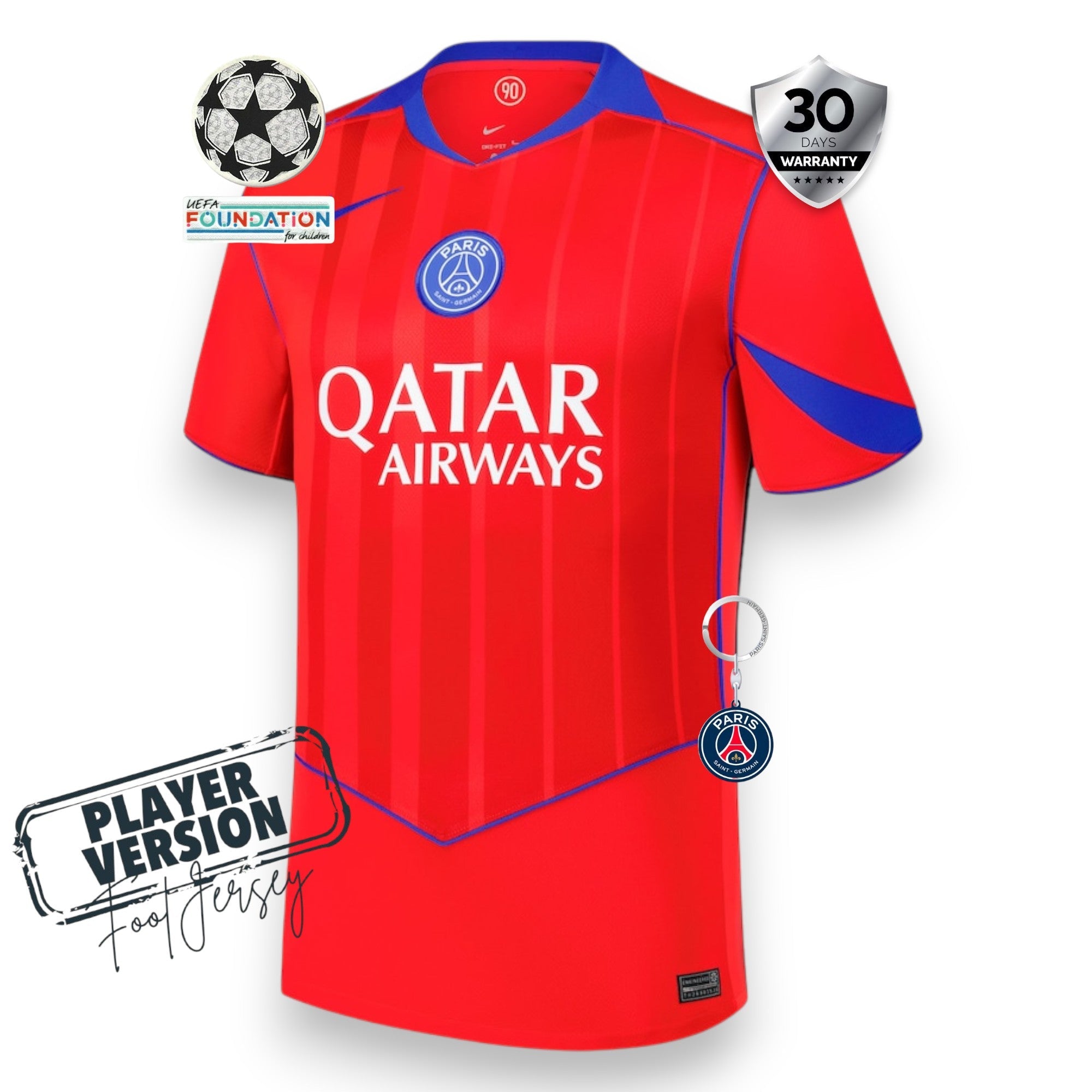 Paris Saint Germain Third Player Jersey 2025/26