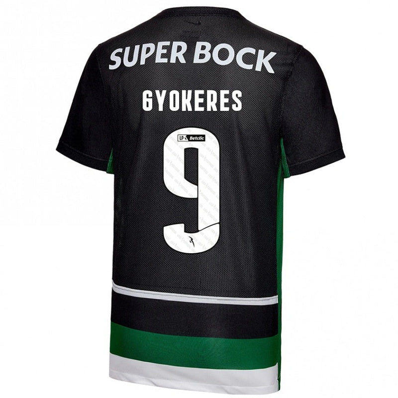 Viktor Gy������������������keres Sporting Lisbon 24/25 I Home Jersey - Fan Version